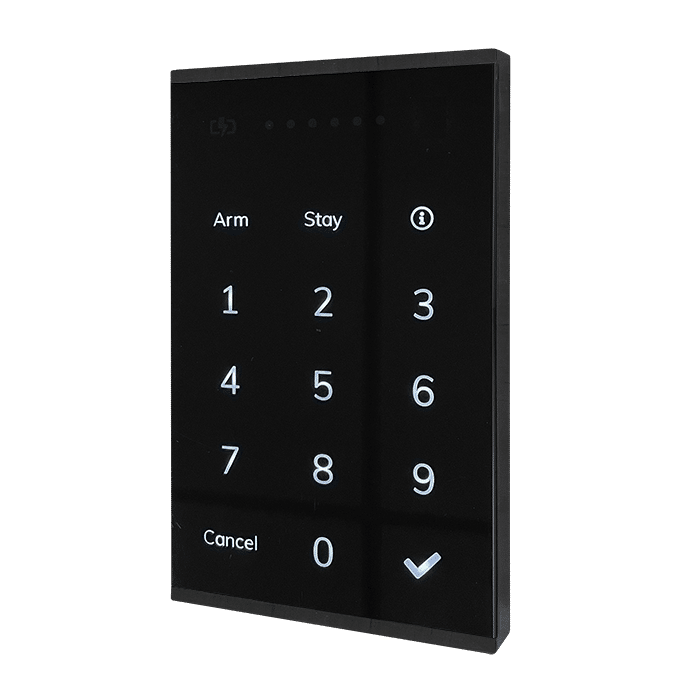AAP Capacitive Touch LED style Keypad - Black